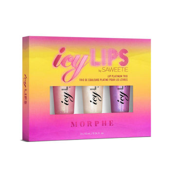 X Saweetie Icy Lips Platinum Trio Set